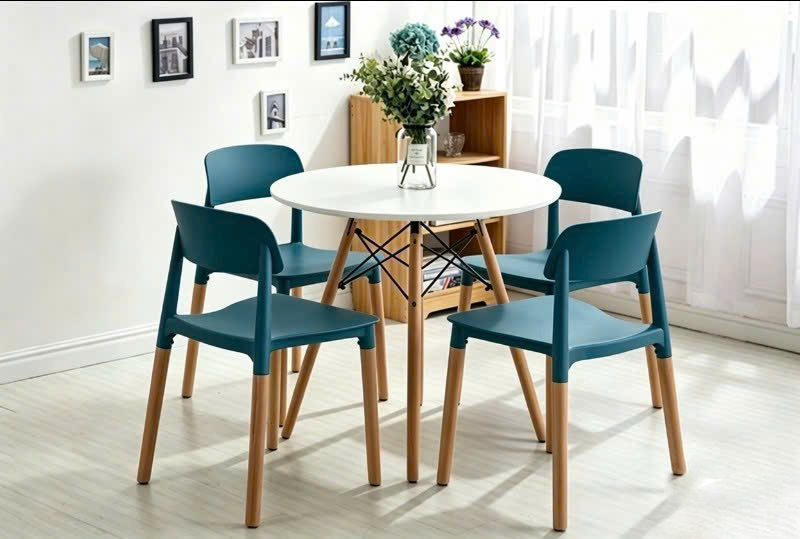 Ghế cafe CF3022 màu xanh
