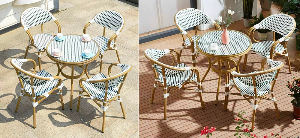 Set bàn BV10 cùng ghế AV6