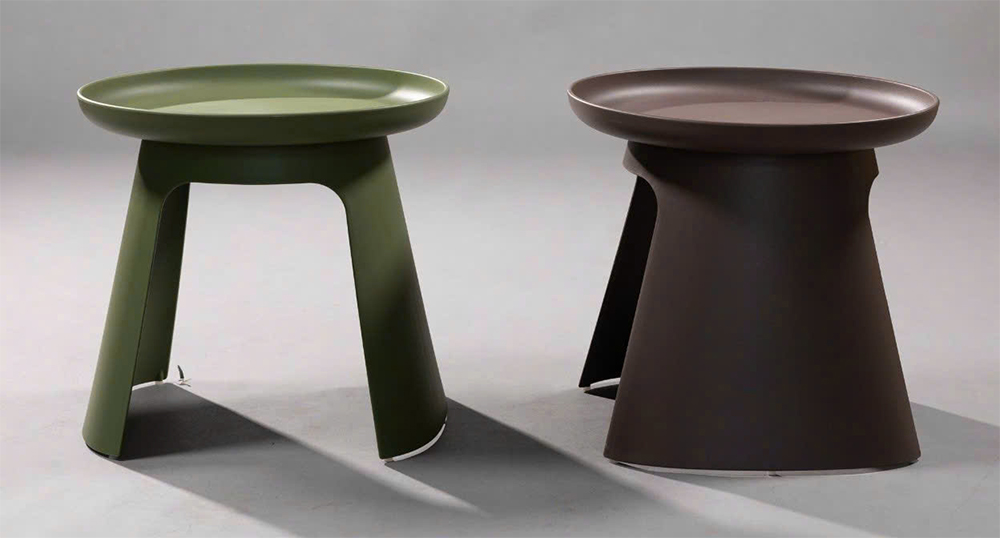 Hình thực tế bàn BCF3015 màu rêu và nâu