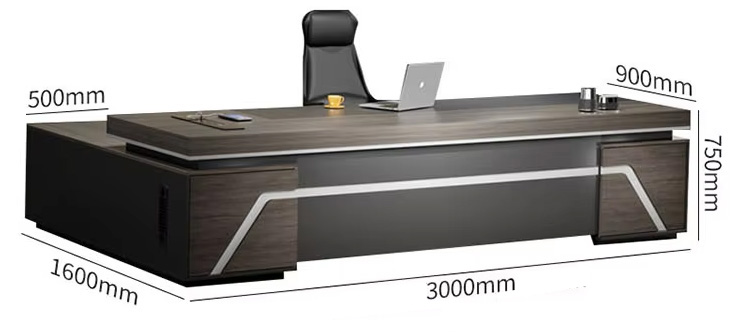 Chi tiết kích thước bàn CEO M517