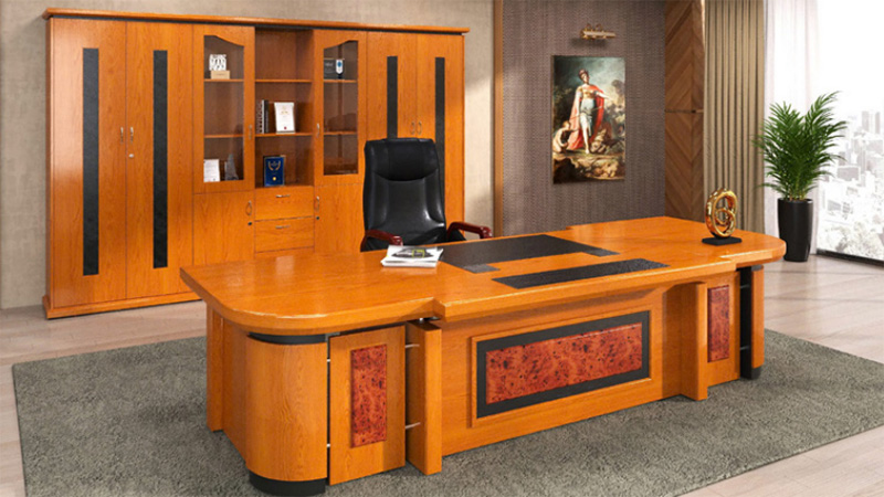 Không gian làm việc của lãnh đạo khi set bàn DT3212V7