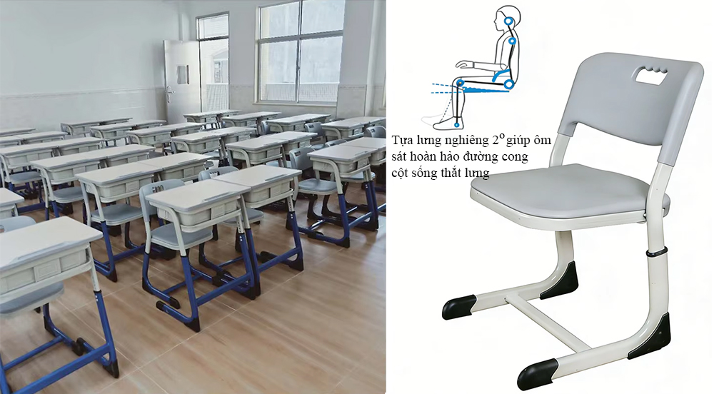 Giữ thẳng cột sống - tránh gù lưng 
