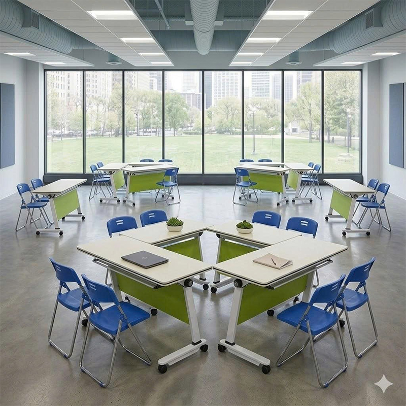 Bàn ghế training WZ225-G14