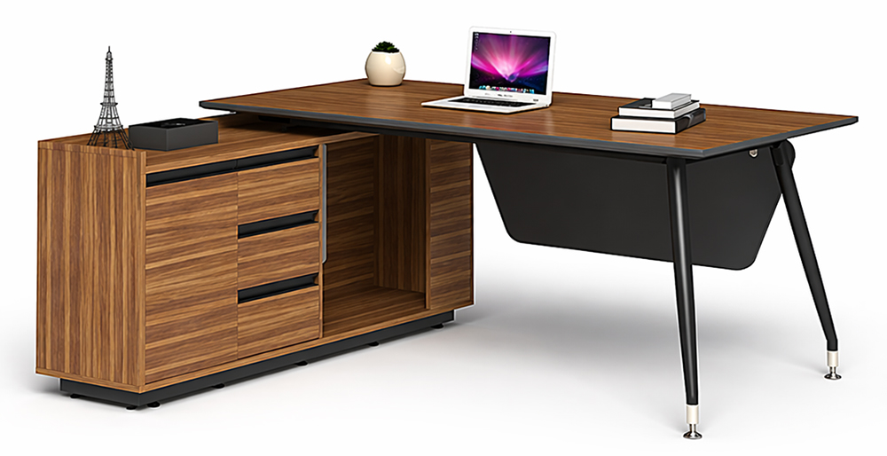 Bàn giám đốc 1908BLD18 có hệ thống tủ phụ đa năng