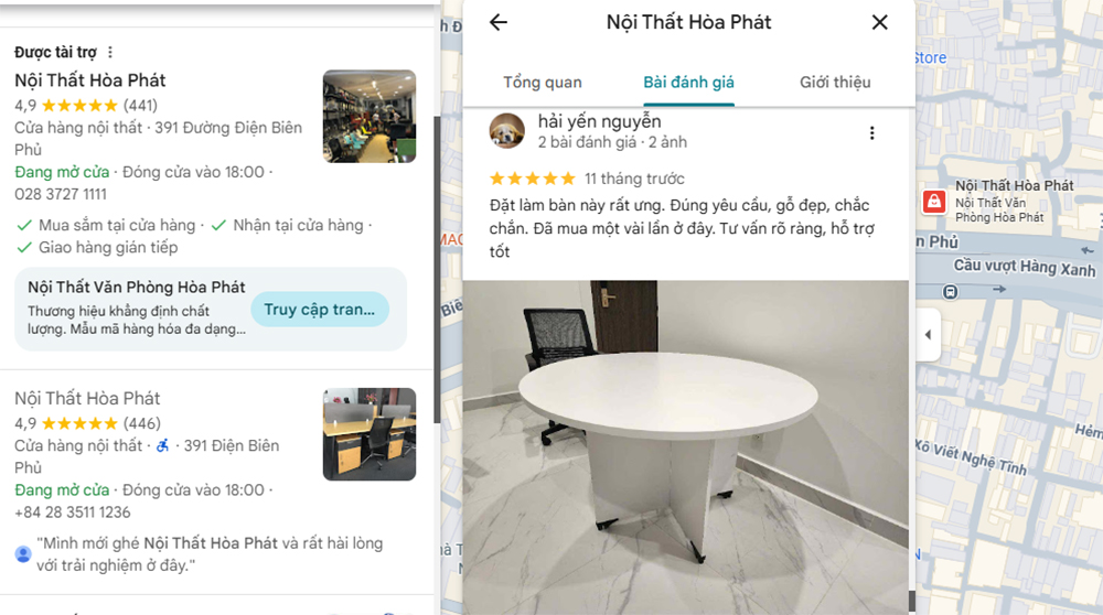 Đành giá của khách hàng về bàn họp ATH1000