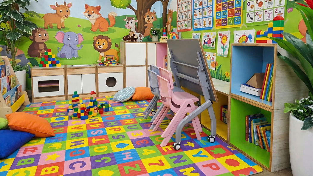 Gấp gọn khi không sử dụng