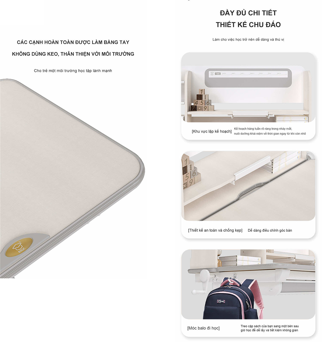 Bàn DY-12001V1 chất liệu an toàn với người dùng