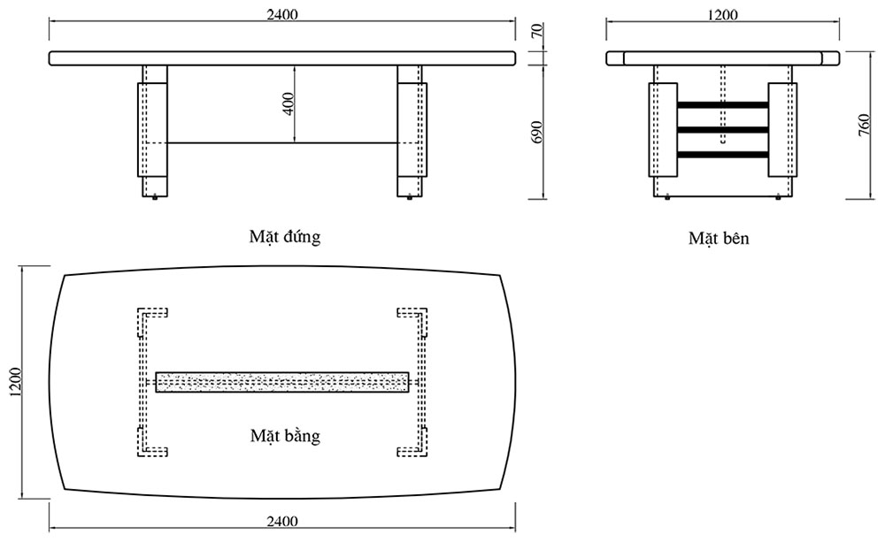 Bàn họp CT2010H5-CT2412H5