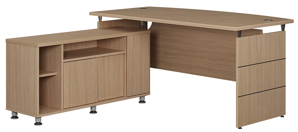 Bàn HRP160 kết hợp cùng tủ phụ HRTP01