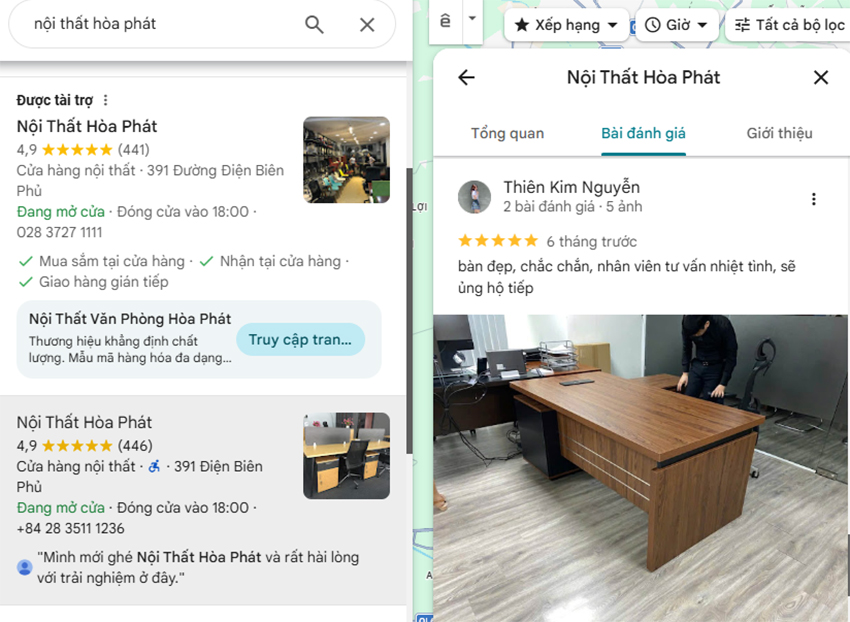 Khách hàng đánh giá về mẫu bàn LUXB1818V3