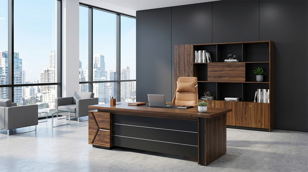 Bàn LUXB2418V9 - Nâng tầm không gian lãnh đạo