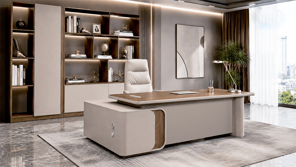 Bàn LUXB2218S10 set cùng tủ LUXT2420S10