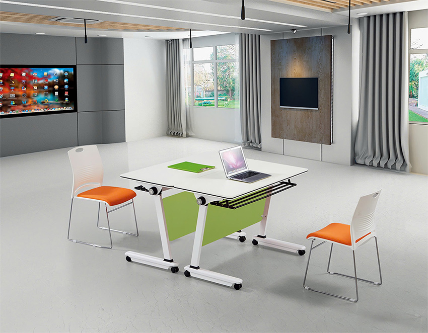 Bàn training WZ225 set thành cụm bàn làm việc nhóm