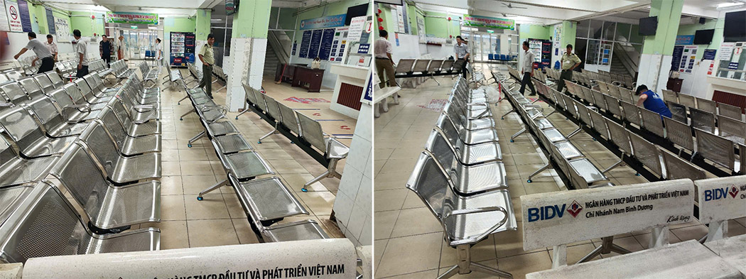 Băng chờ SS5 tại bệnh viện Thuận An - Bình Dương