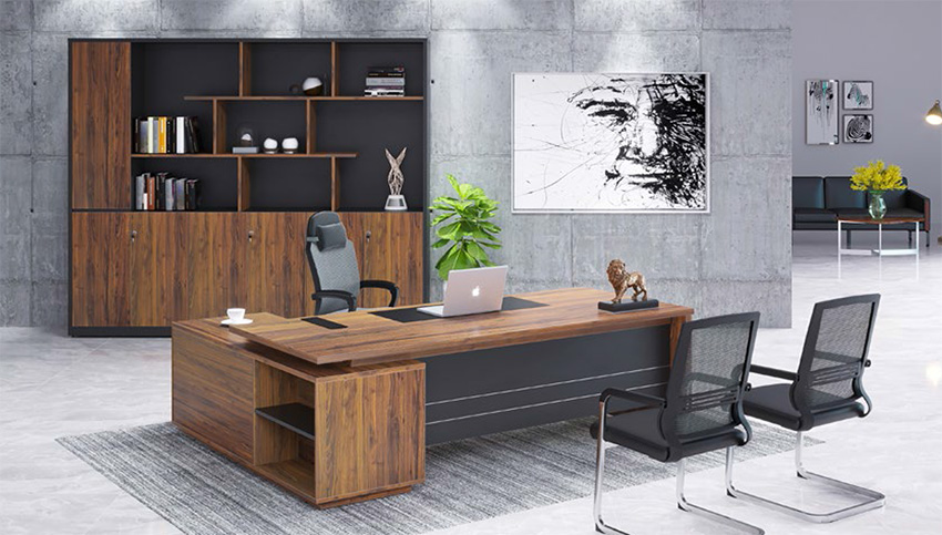 Bàn LUXB2418V5 kết hợp cùng Tủ LUXT2420V5 