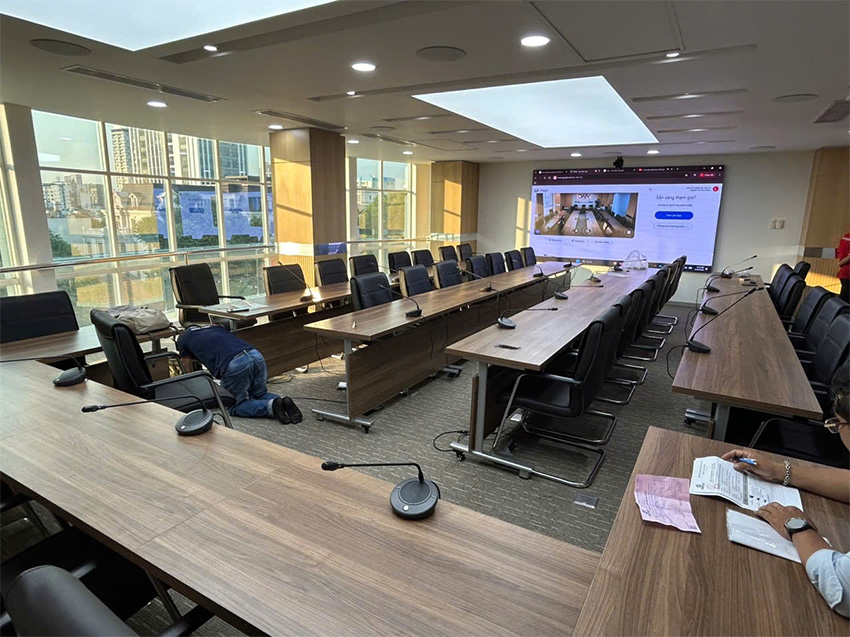 Góc nhìn khi đang lắp đặt - VIAC