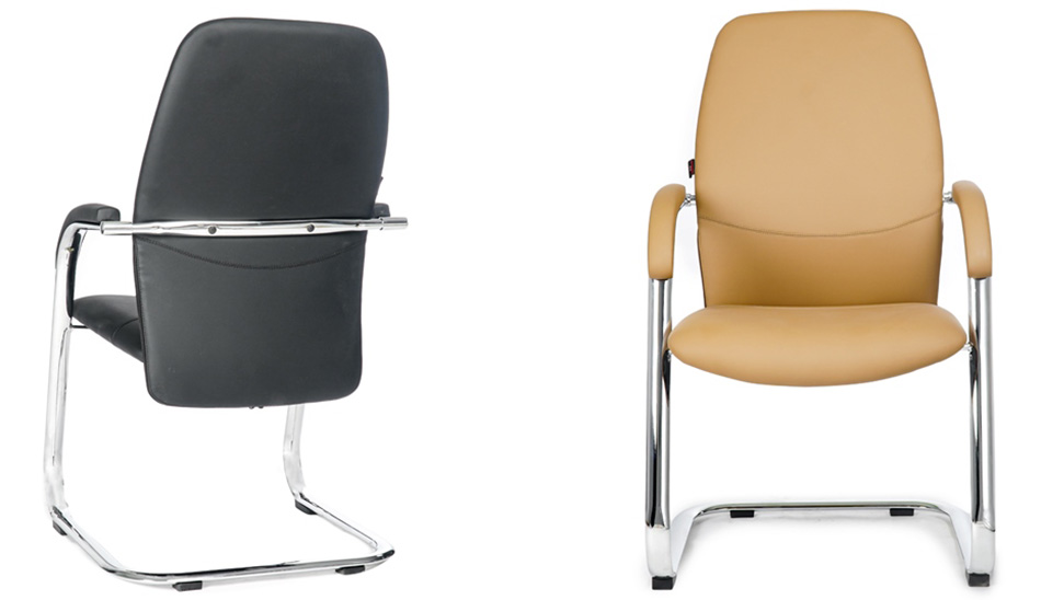 Ghế F08TQ màu đen và nâu