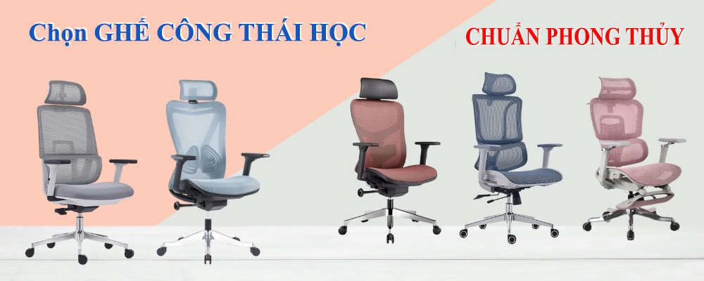 Màu sắc ghế công thái học chuẩn phong thủy