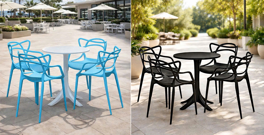 Ghế cafe 3008 màu sắc nổi bật