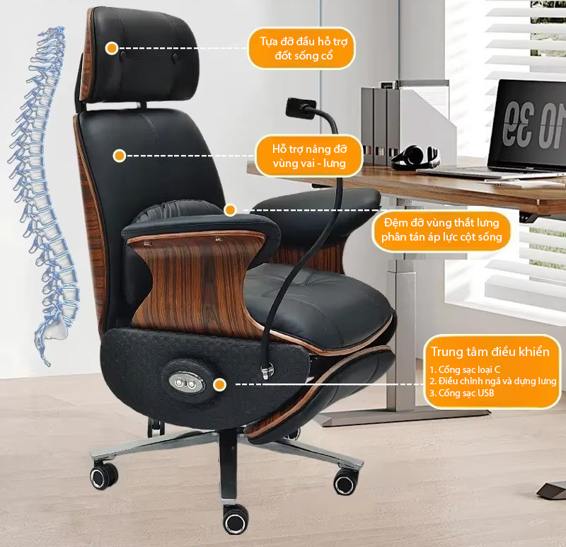 Hình3: Ghế lãnh đạo A515