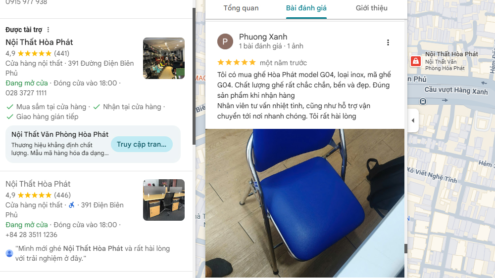 Đánh giá từ khách hàng về ghế gấp G04