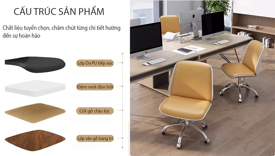 Chất liệu ghế thư giãn 609