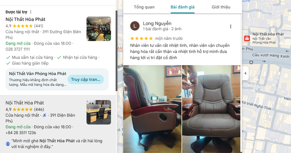 Khách hàng đánh giá về ghế giám đốc TQ24