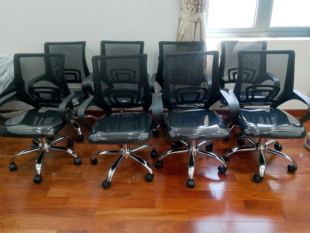 Ghế GL113RB chân mạ