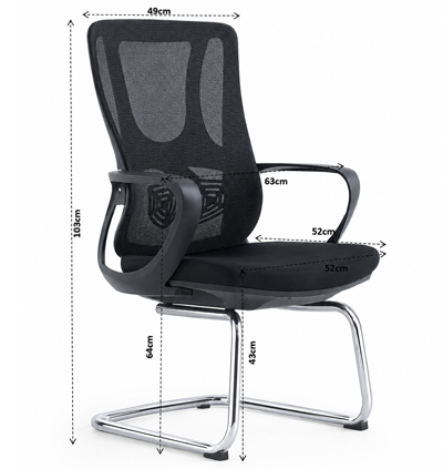 Ghế họp lưng lưới C286