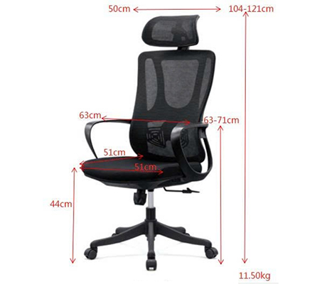 Ghế lưới lưng cao A286