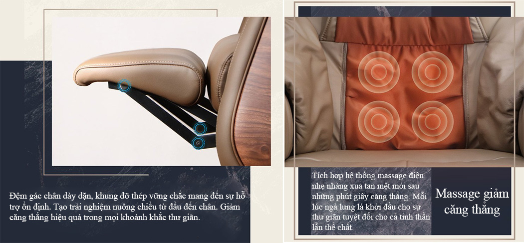 Hình 3: Ghế Massage 1656