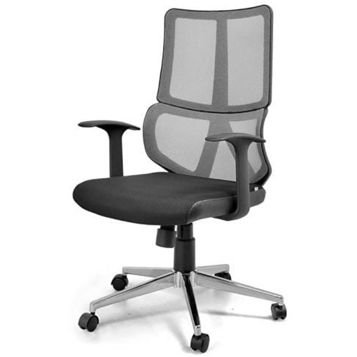 Ghế nhân viên GX251 màu ghi tinh tế