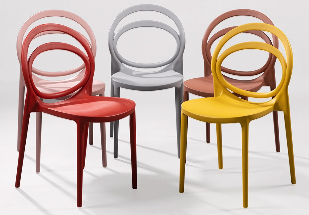 Ghế nhựa Circus đa dạng màu sắc