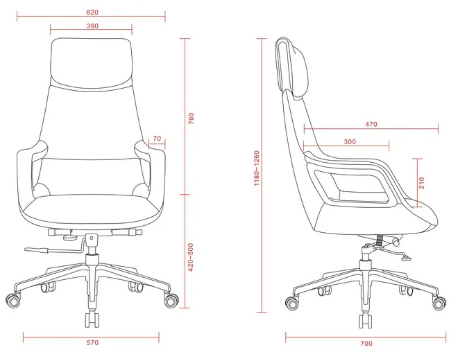 Ghế sếp nữ DY-18