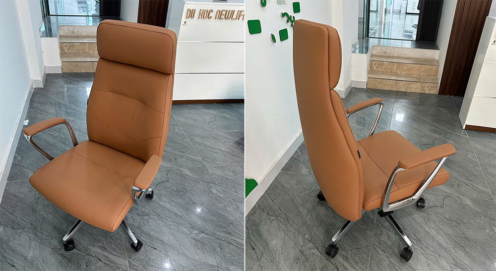 Hình thực tế ghế SG938 màu cam D70