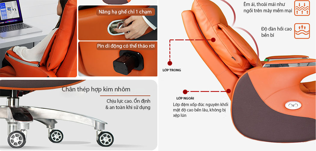 Hình 3: Ghế HLY-7172