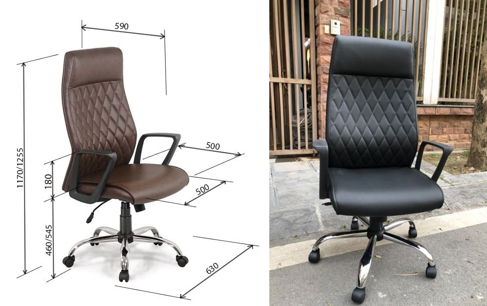 Ghế TP9005 chân mạ