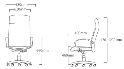 Ghế trưởng phòng 9164