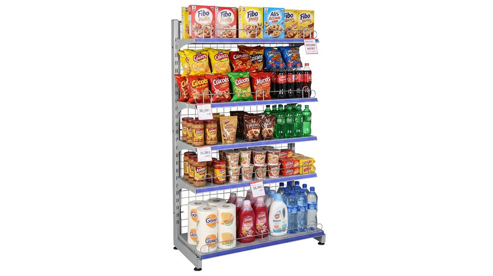 Giá siêu thị GST02 trưng bày hàng hóa