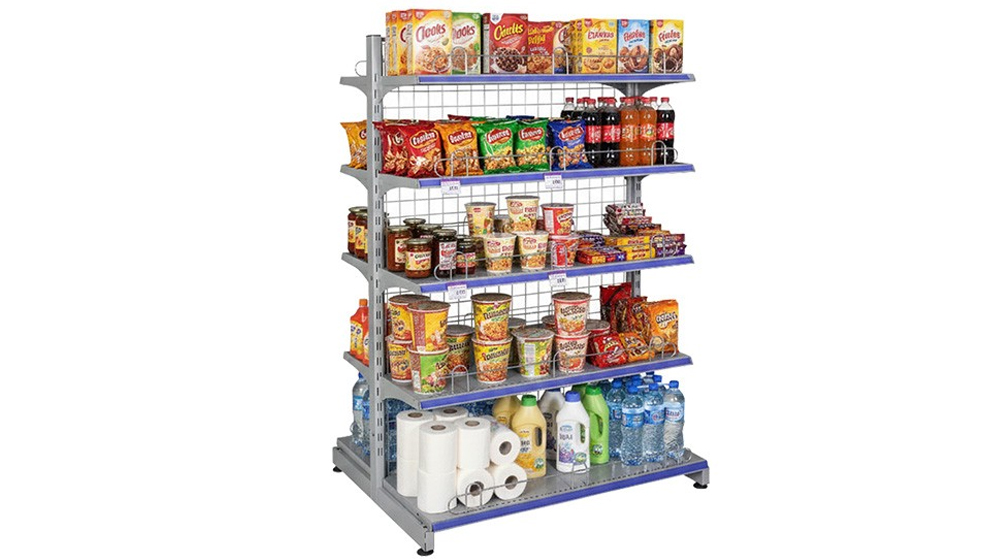 Hình ảnh giá siêu thị GST04 trưng bày hàng