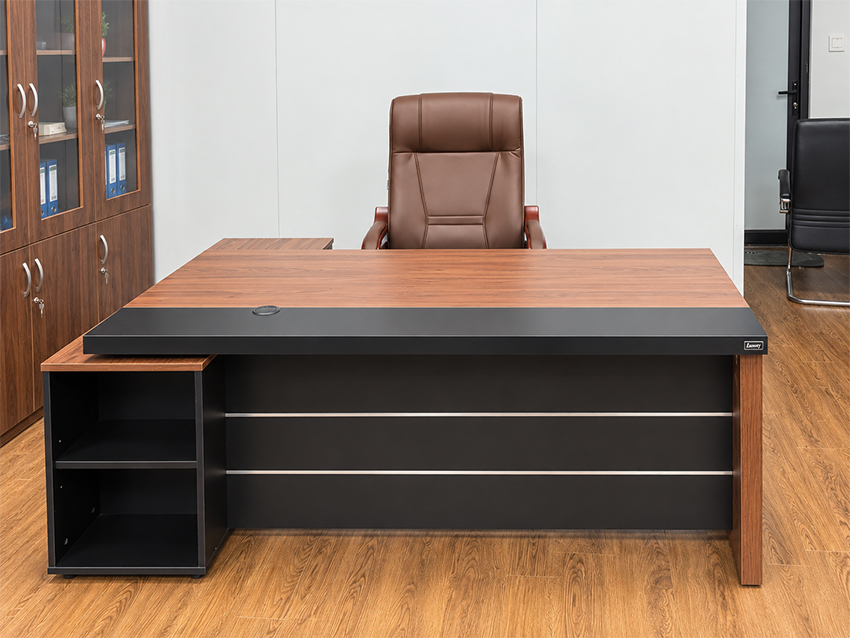 BÀN GIÁM ĐỐC CAO CẤP LUXB2720V1 - Top 5 mẫu bàn, tủ phòng lãnh đạo cao cấp của Hòa Phát