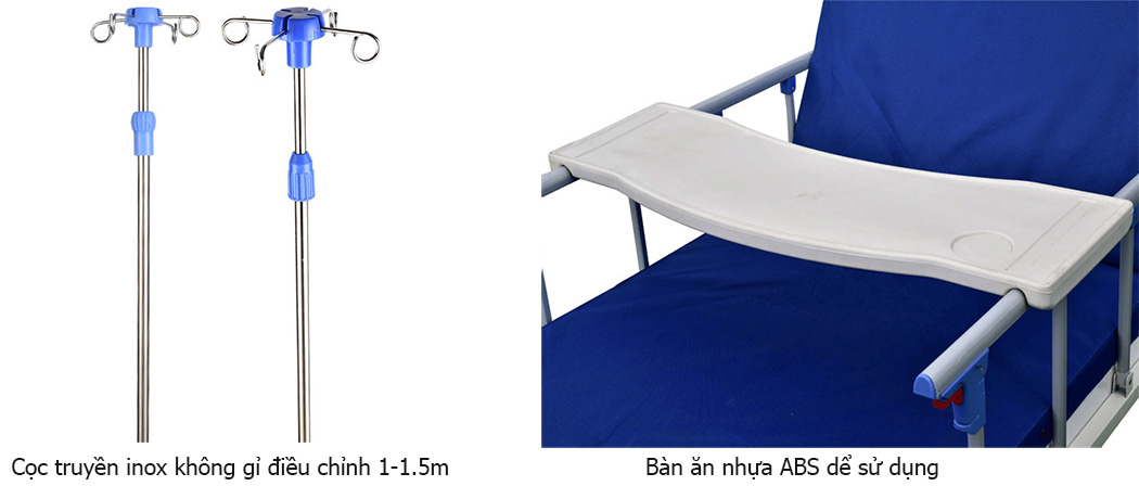Cọc truyền dịch điều chỉnh được từ 1-1.5m