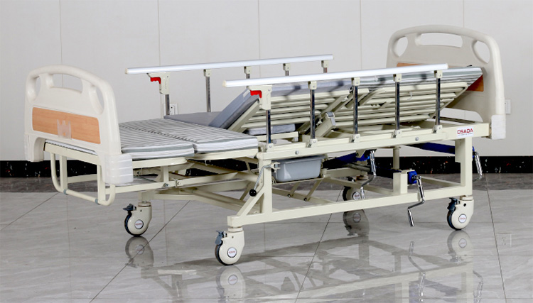 Giường có tính năng nghiêng trái