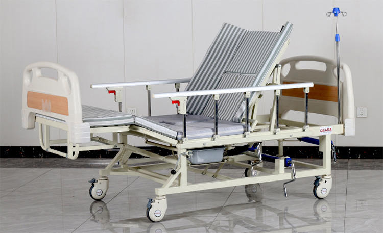 Giường GBN58 điều chỉnh được độ cao gác chân