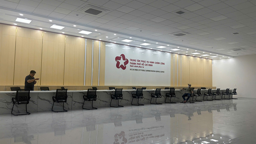 Hình 16: TRUNG TÂM HÀNH CHÍNH CÔNG TP.HCM