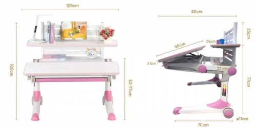 Bàn học sinh thông minh chống gù, chống cận BTM04