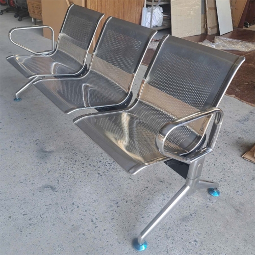 Băng chờ inox 3 chỗ SS3