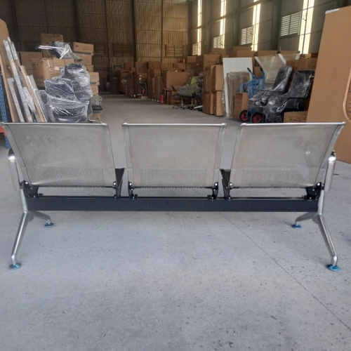 Băng chờ inox 3 chỗ SS3