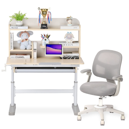 Bộ bàn ghế học chống gù chống cận gỗ tự nhiên BGMT15