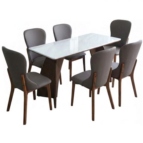 Bàn ăn mặt đá BA515